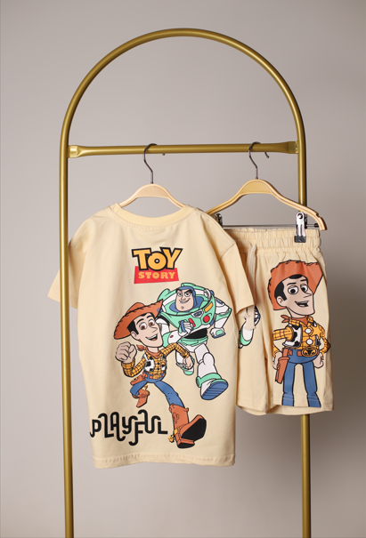 Toy Story Playfun Sırt Baskılı Şortlu Takım