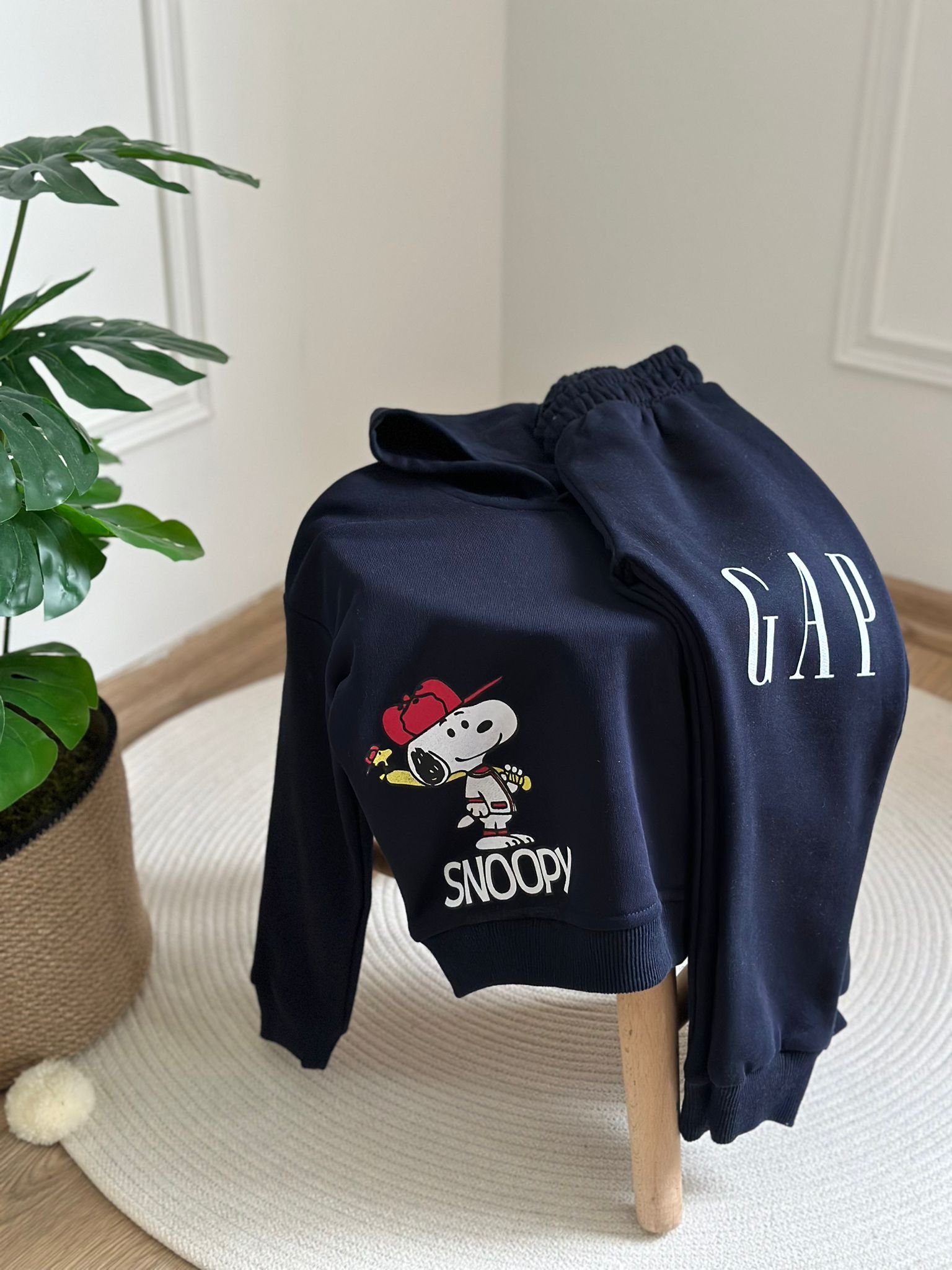 Snoopy Detaylı Gap Eşofman Takımı
