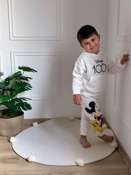 Beyaz Mickey ve Arkadaşları Eşofman Takımı