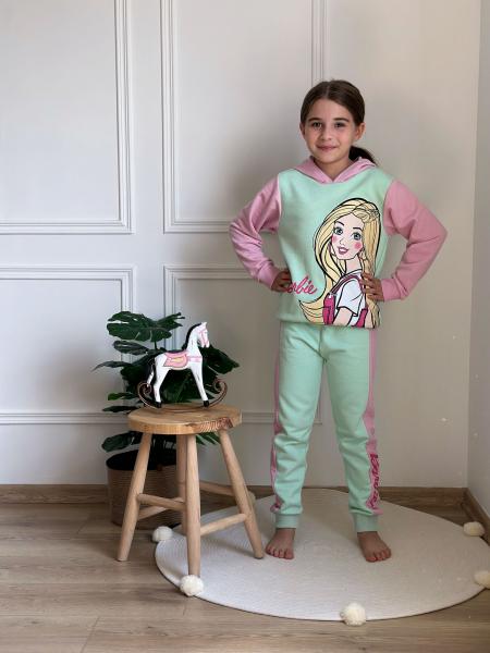 Barbie Figürlü Eşofman Takımı