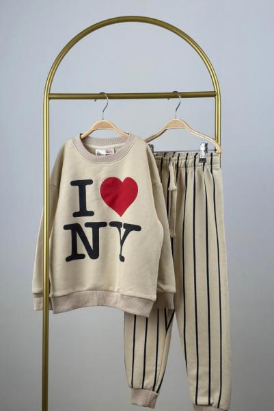 I Love NY Baskılı Eşofman Takımı