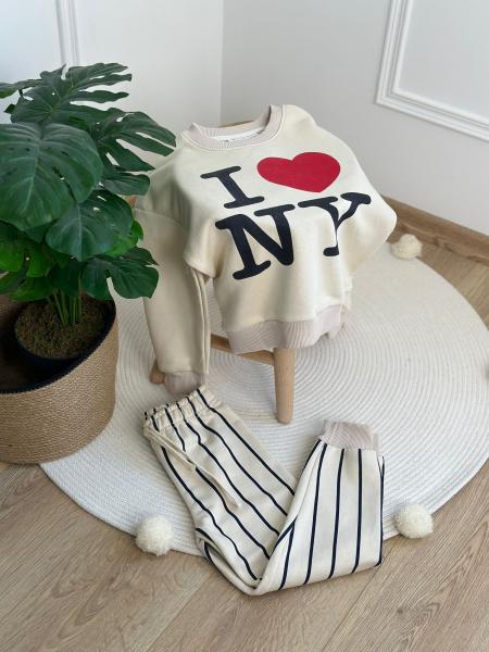 I Love NY Baskılı Eşofman Takımı
