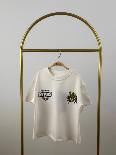 Brawl Stars Figür Detaylı T-Shirt