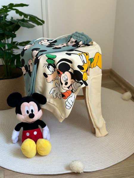 Mickey ve Arkadaşları Renkli Eşofman Takımı