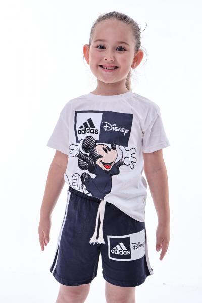 Füme Sporcu Mickey Şortlu Takım