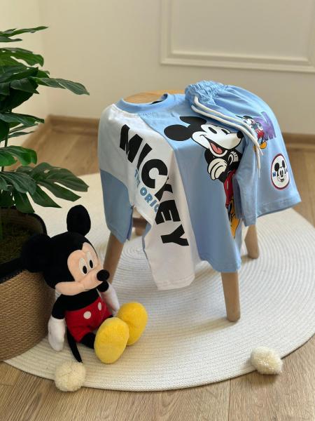 Mickey The Original Mavi Şortlu Takım
