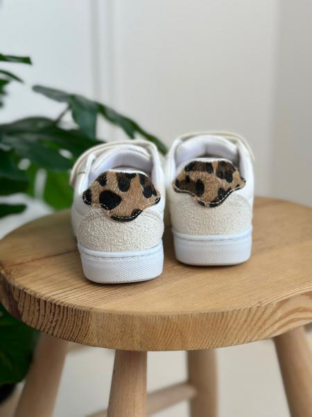 Leopar Ve Yıldız Detaylı Sneaker