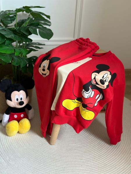Çift Renkli Mickey Eşofman Takımı