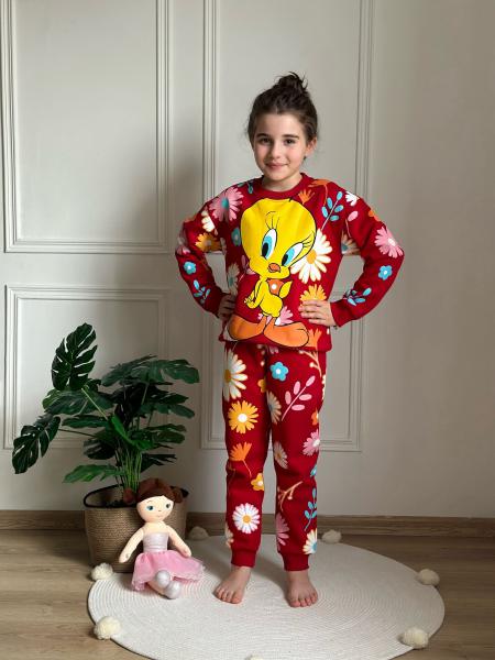 Kırmızı Tweety Eşofman Takımı