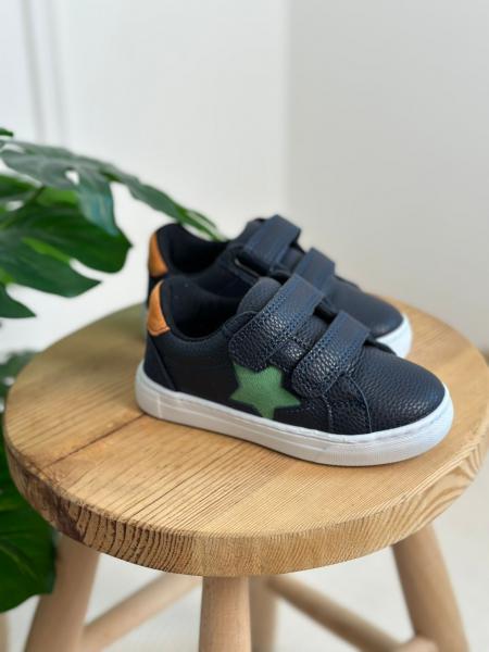Lacivert Yıldız Detaylı Sneaker