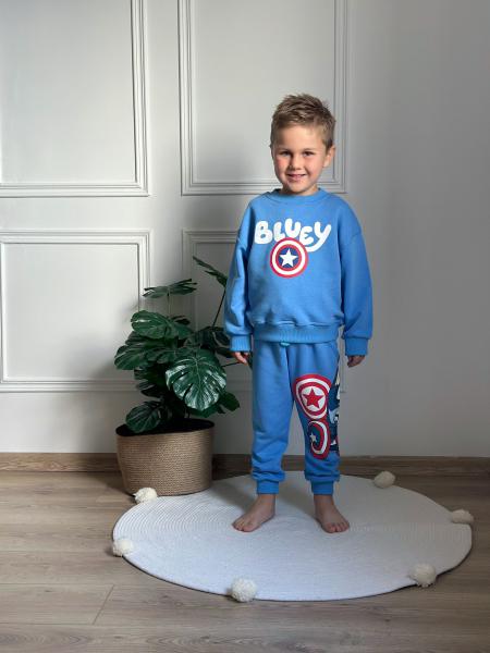 Captain Bluey Mavi Eşofman Takımı