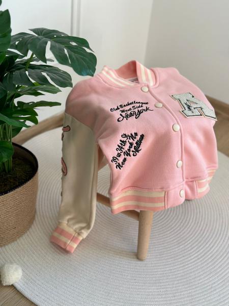 Açık Pembe New York Kolej Montu