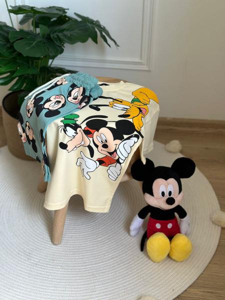 Mickey ve Arkadaşları Şortlu Takım