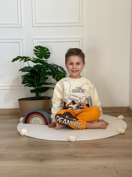 Renkli Peanuts Figürlü Eşofman Takımı