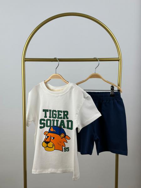Tiger Squad Baskılı Şortlu Takım