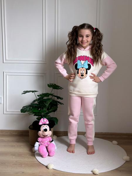 Krem Minnie Eşofman Takımı