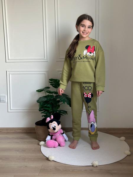 Daisy and Minnie Haki Eşofman Takımı