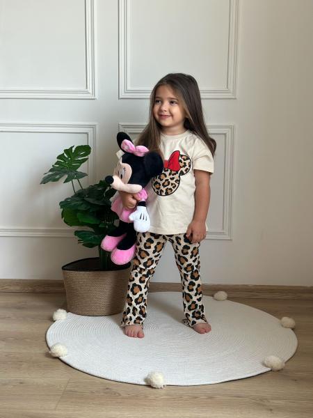 Leoparlı İspanyol Paça Minnie Takım