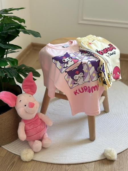 Pembe Kuromi Şortlu Takım