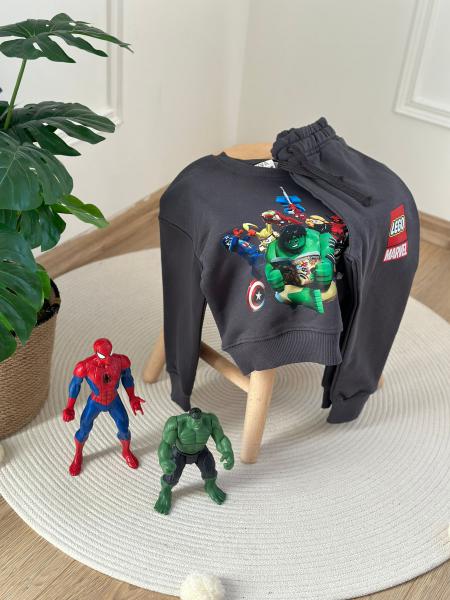 Füme Marvel Lego Eşofman Takımı