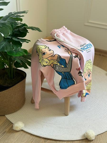 Pembe Frozen Eşofman Takımı
