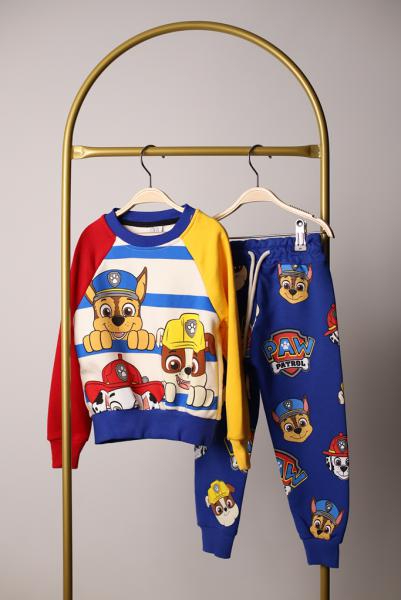 Paw Patrol Çizgili Eşofman Takımı