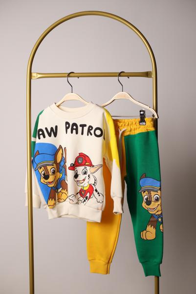 Yeşil Sarı Paw Patrol Eşofman Takımı