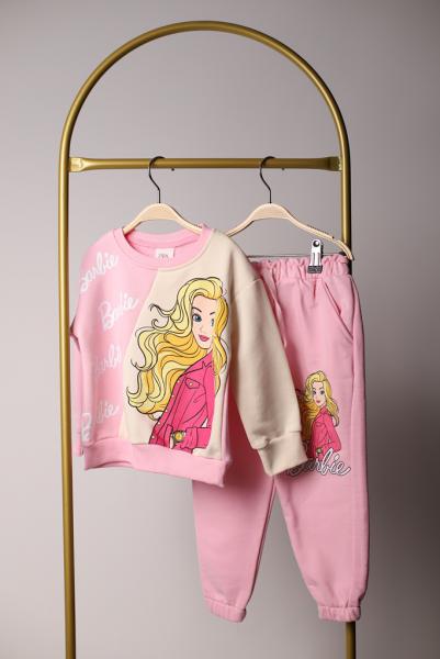 Çift Renkli Barbie Eşofman Takımı