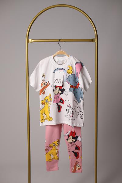 Disney Kuşağı Uzun Taytlı Takım