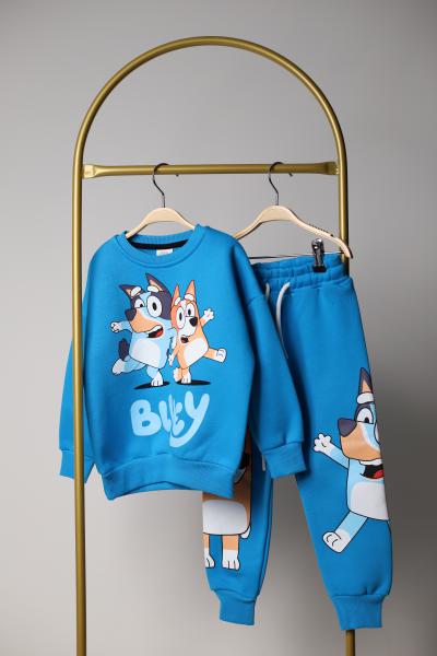 Mavi Bluey Eşofman Takımı