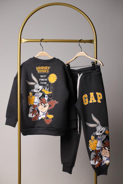 Sırt Baskılı Looney Tunes Gap Eşofman Takımı
