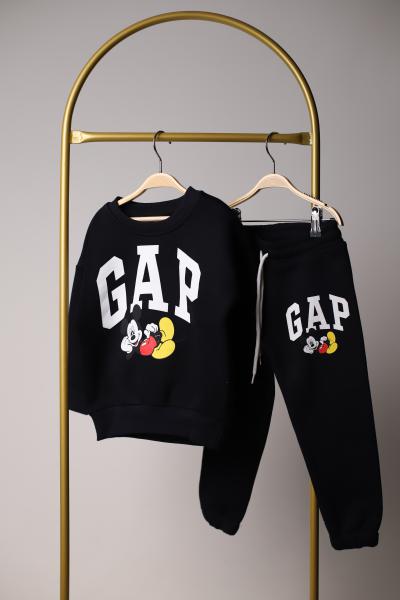 Siyah Mickey Mouse Eşofman Takımı
