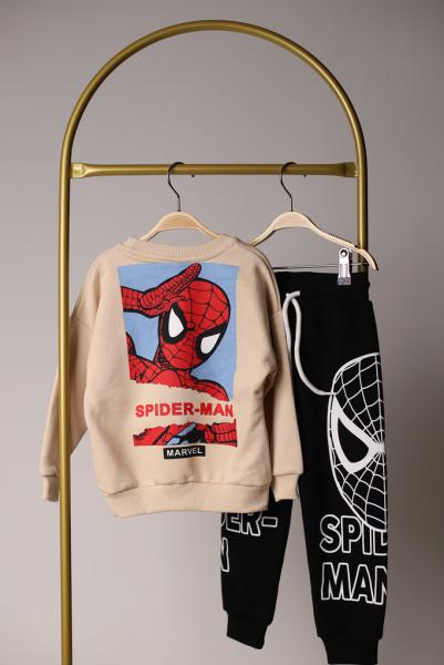 Sırt Baskılı Spiderman Eşofman Takımı