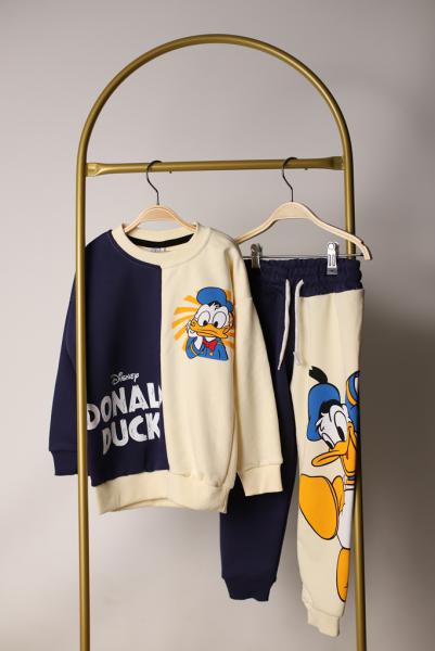 Çift Renkli Disney Donald Duck Eşofman Takımı