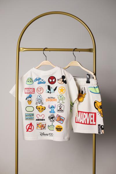 Disney of Wonders Baskılı Şortlu Takım
