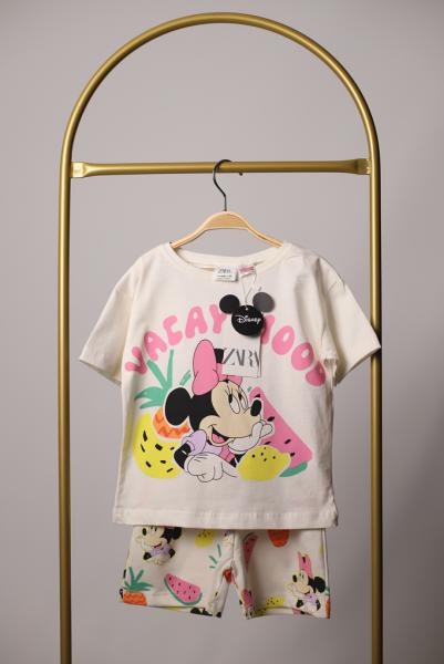 Minnie Mouse Şortlu Takım