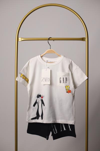 Looney Tunes Gap Baskılı Şortlu Takım