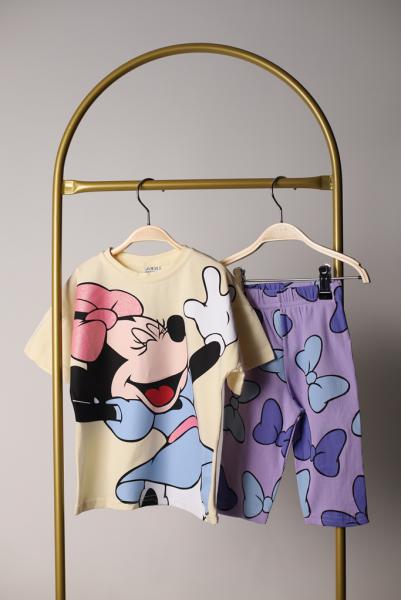 Mickey Kurdele Detaylı Taytlı Takım