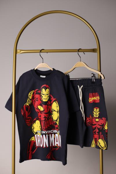 The İnvincible İron Man Şortlu Takım