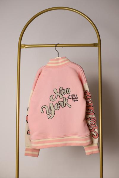 Açık Pembe New York Kolej Montu