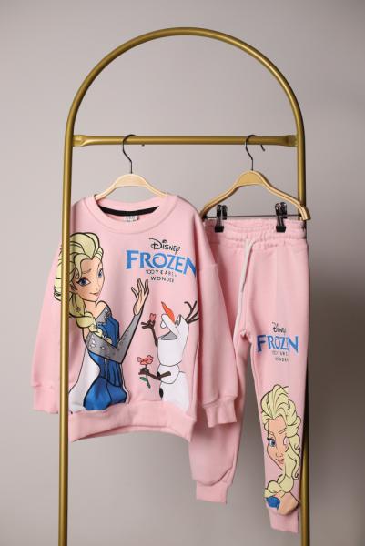 Pembe Frozen Eşofman Takımı