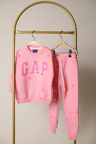 Pembe Yıldız Baskılı Gap Eşofman Takımı