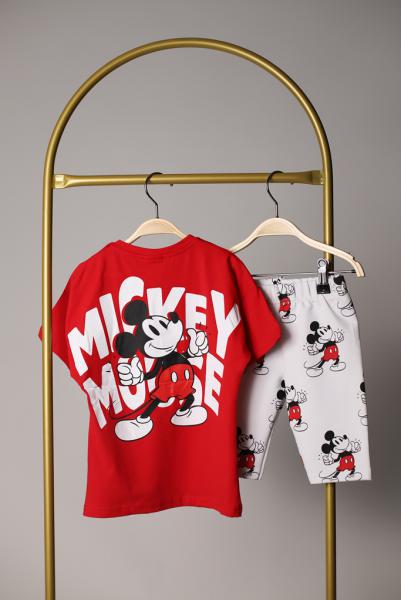 The Orginal Mickey Kırmızı Şortlu Takım