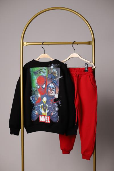 Marvel Sırt Baskılı Eşofman Takımı