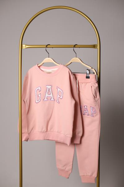 Pembe Pul Detaylı Gap Eşofman Takımı