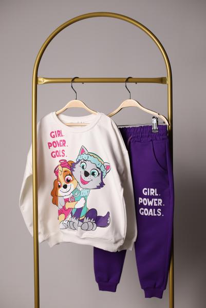 Girls Power Goals Mor Eşofman Takımı