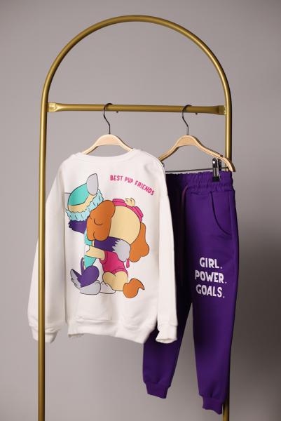 Girls Power Goals Mor Eşofman Takımı