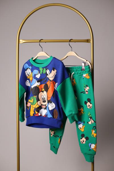 Mickey ve Arkadaşları Büyük Baskılı Eşofman Takımı