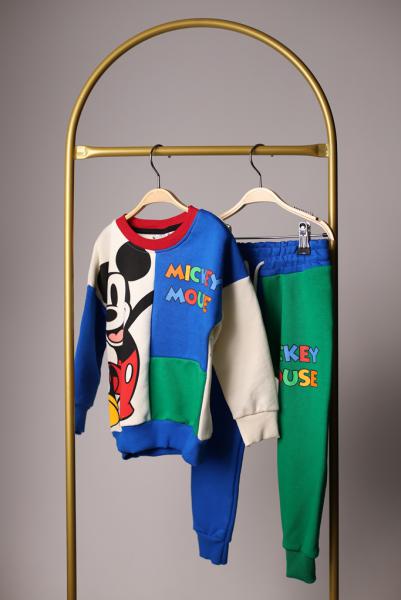 Renkli Mickey Mouse Eşofman Takımı