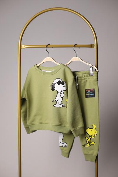 Haki Peanuts Eşofman Takımı